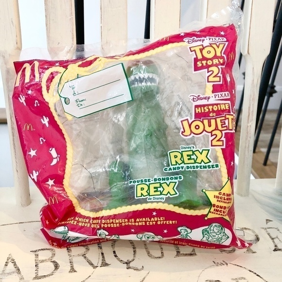 TOY Story 2, 1999, Vintage, McDonalds Toys, Candy Dispensers, Sealed, Set of 4 - Picture 4 of 15